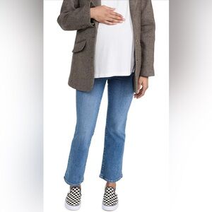 Madewell Women's Maternity Over-The-Belly Kick Out Jeans  32